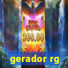 gerador rg